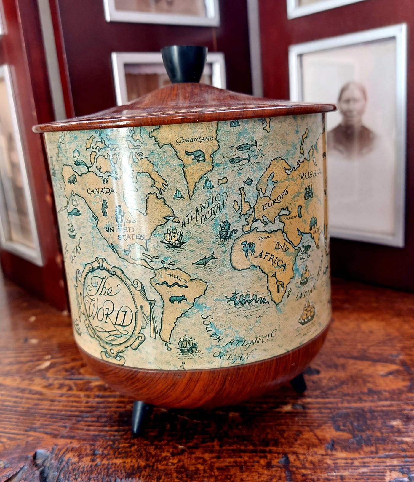 globe tobacco jar Globe Tobacco Jar