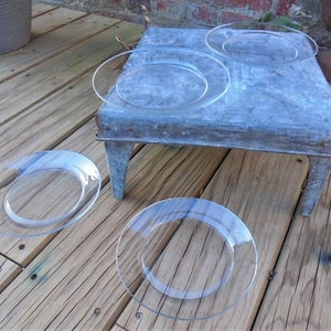 DURALEX transparent dessert plates, set of 4