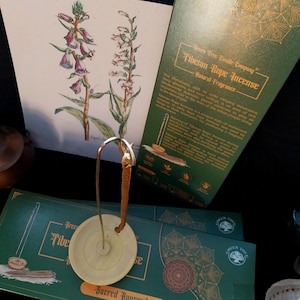hanging incense - rope incense - green tree