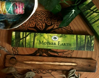 Mother earth incense - green tree incense - energy care incense - purification ritual