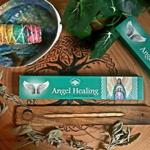 incense Green tree Angel healing - incense - fumigation- purification