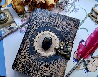 obsidian grimoire - grimoire - ritual - book of shadows