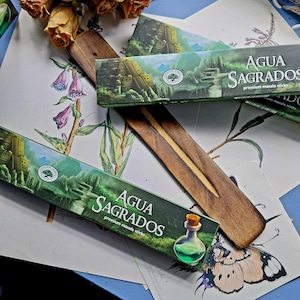 green tree agua sagrados incense