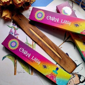 incense green tree chakra lotus