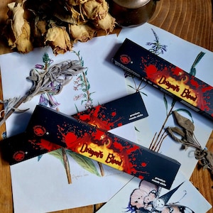 dragon blood incense - dragon blood incense - green tree fumigation