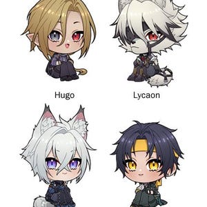 Chibi Zenless Zone Zero Stickers