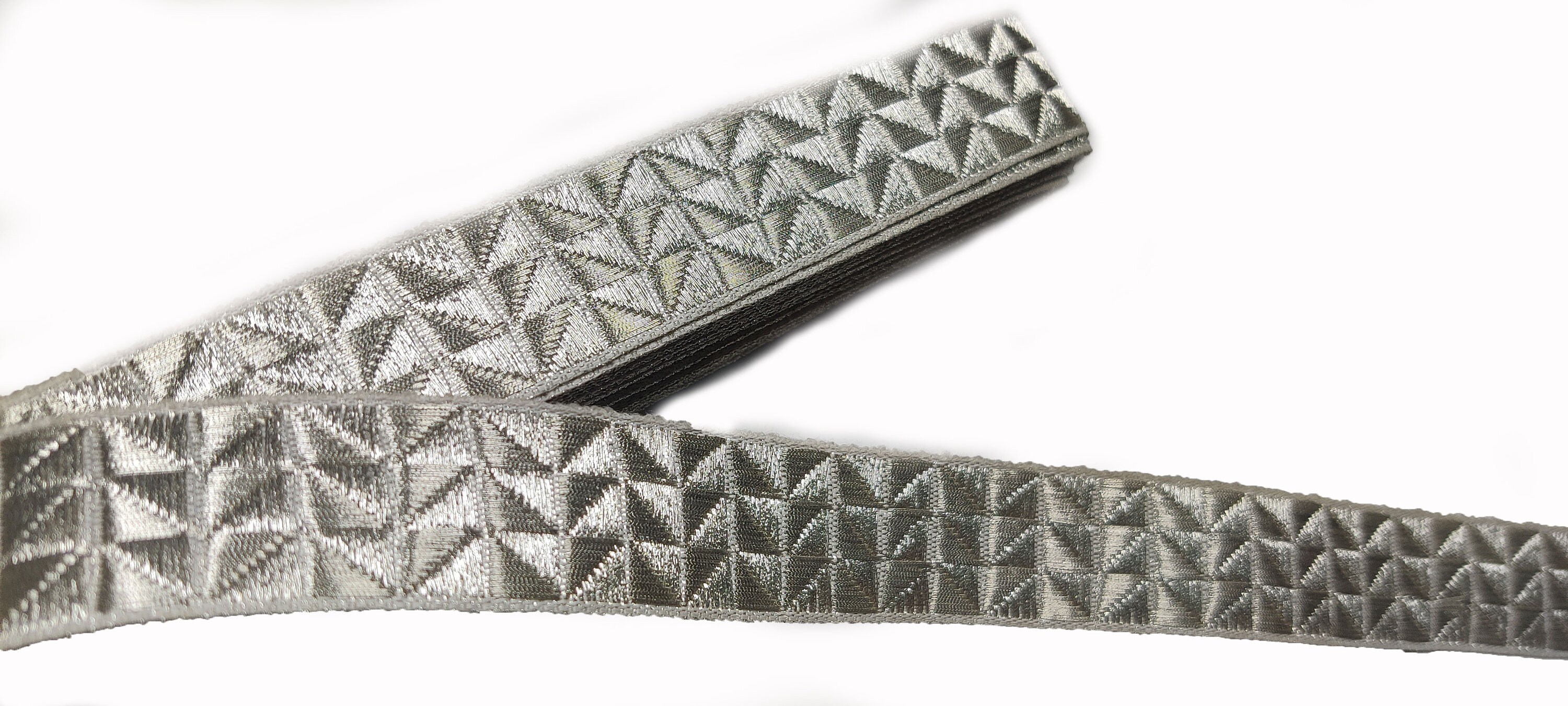 Indian silver piping Trimdecorative trim Gotta Patti lace Etsy