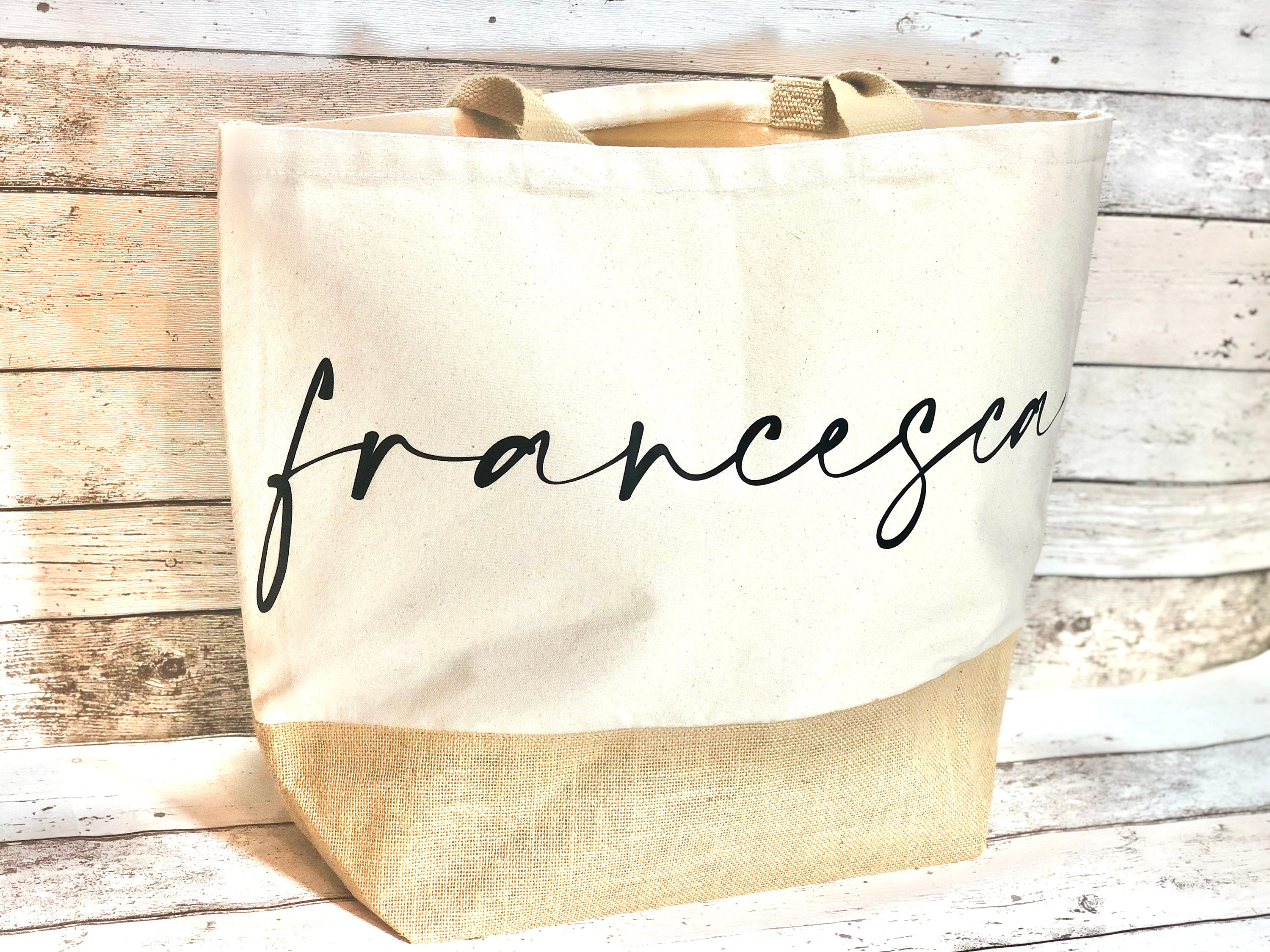 Sac de plage XL personnalisé/ Sac de shopping/Sac de plage | Etsy