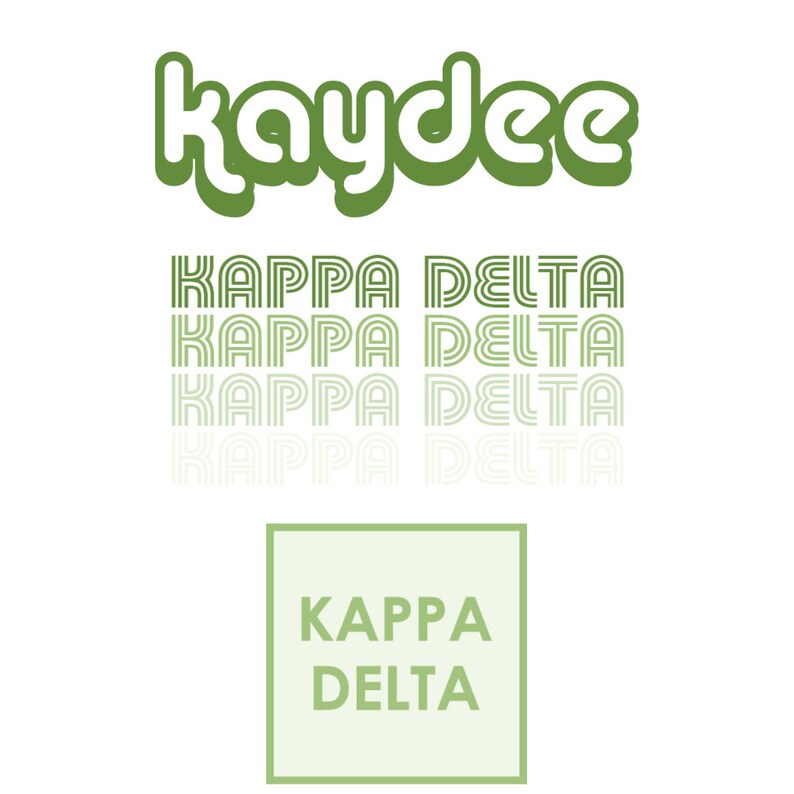Kappa Delta Fanny Pack Gift Set