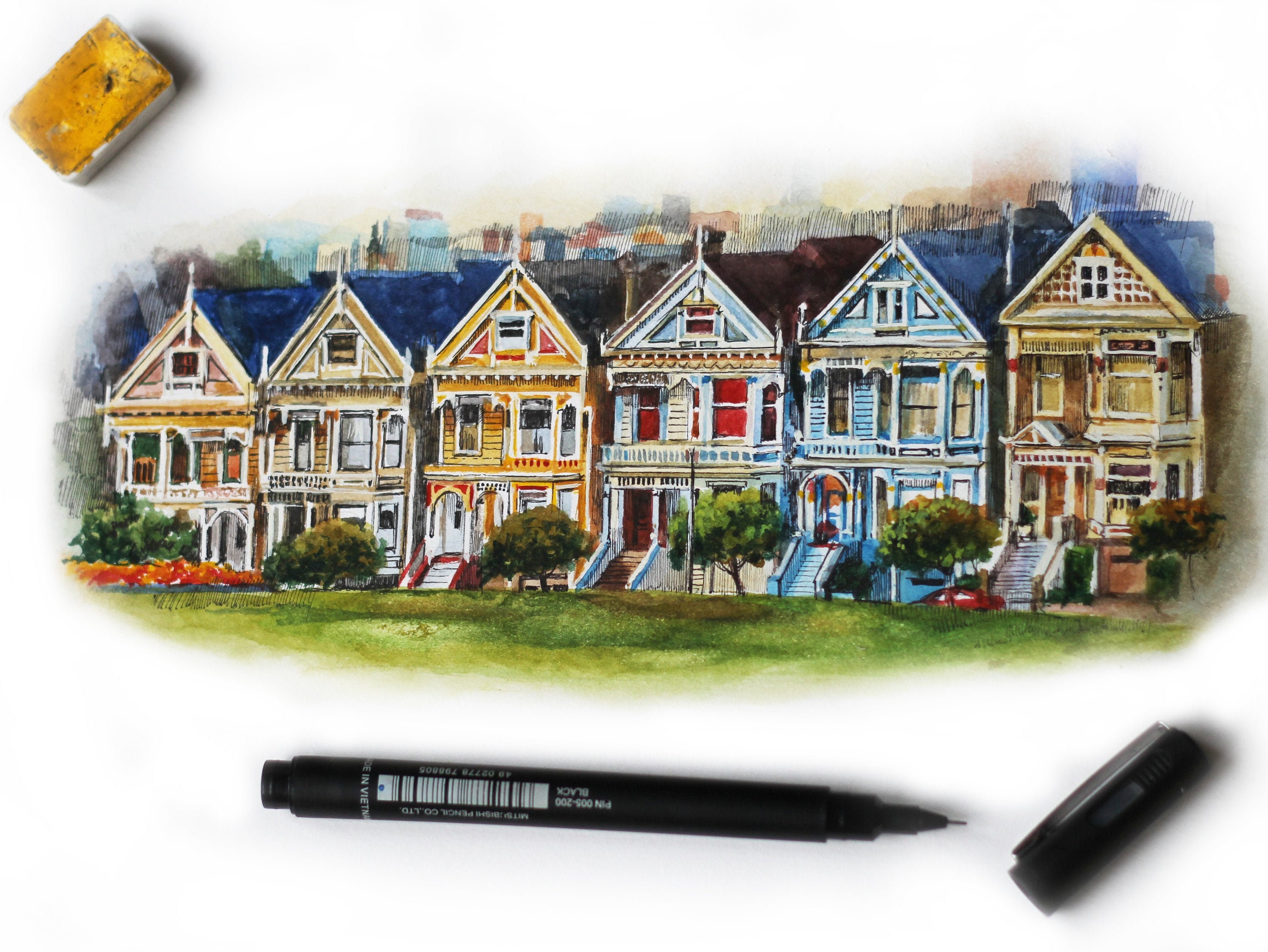 Art commission Gift for parents Custom illustration Commission drawing