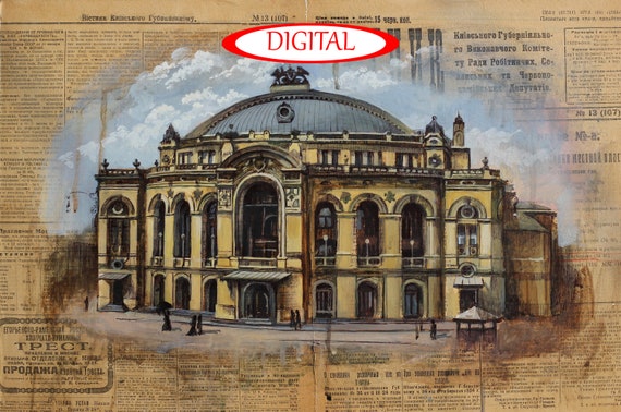 Ukraine Digital art Downloadable poster Instant download art Digital file print