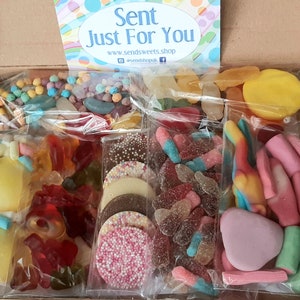 Pick and Mix Sweetbox Letterbox Sweets Pick and Mix Gift Sweet Box Letterbox Sweets