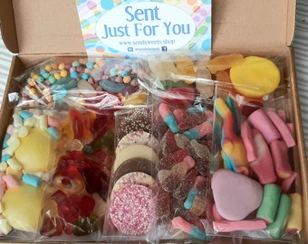 Pick and Mix Sweetbox Letterbox Dulces Pick and Mix Regalo Sweet Box Letterbox Dulces