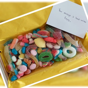Muttertag Wählen Sie eine Mischung Individuelle Sweetbox Personalisierte Letterbox Süßes Geschenk für Mama