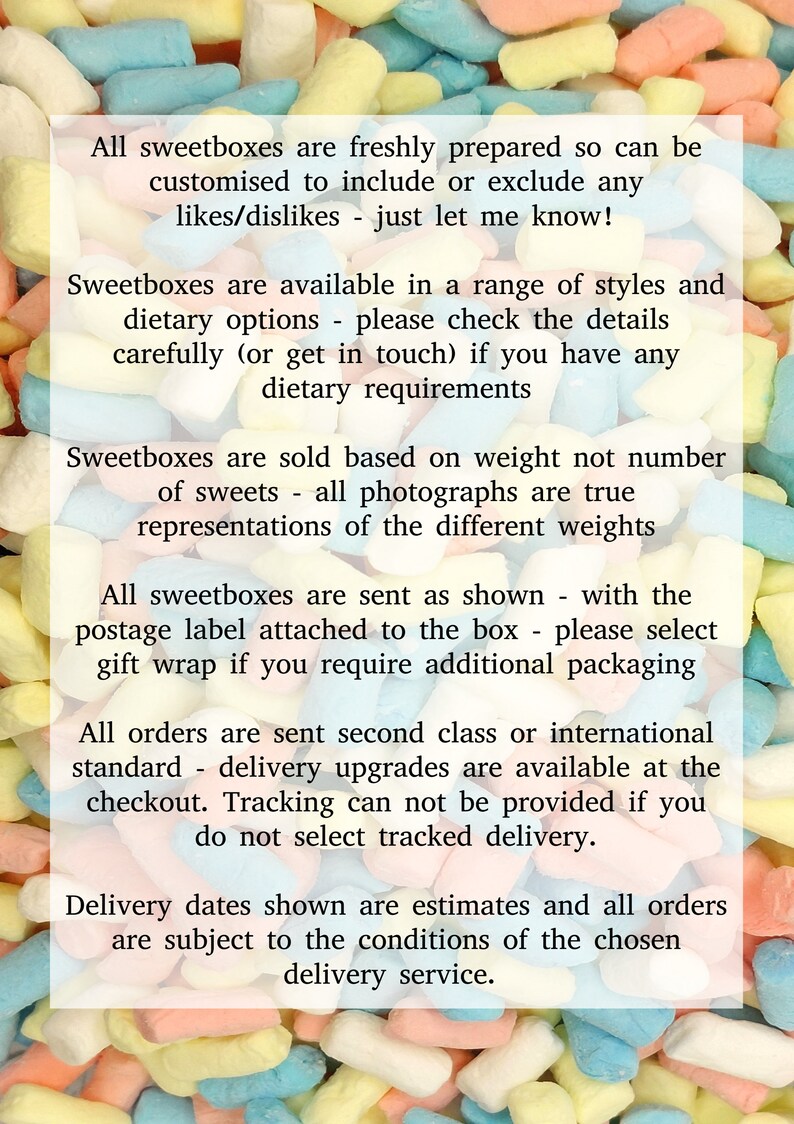 Vegan Sweets Letterbox Gift Pick and Mix Sweetbox image 5