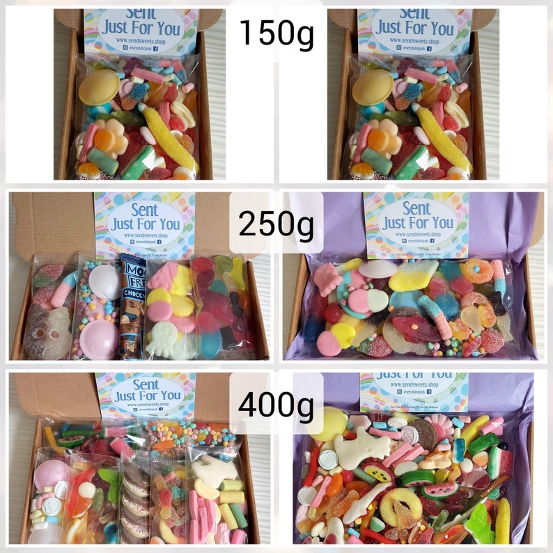 Halal Sweets Letterbox Gift Pick and Mix Sweet Box Sweetbox Halal Sweet Hamper Treat Box image 6