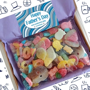 Fathers Day Pick and Mix Sweets Letterbox Sweet Treat Box