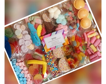 Pick and Mix Sweetbox Letterbox Dulces Pick and Mix Regalo Sweet Box Letterbox Dulces