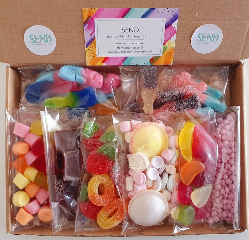 Vegan Sweets Letterbox Gift Pick and Mix Sweetbox