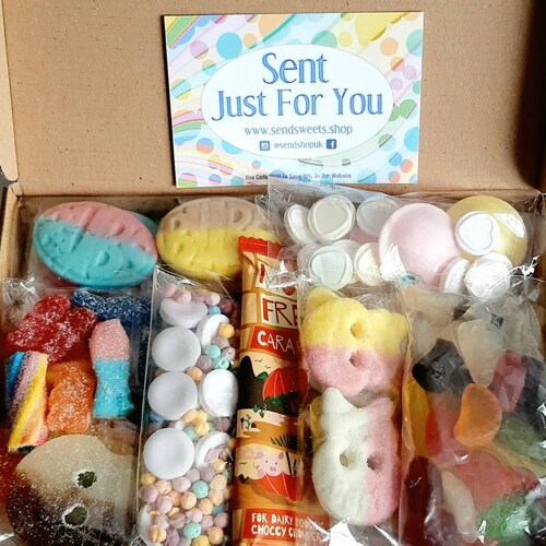 Vegan Gluten Free Sweets Letterbox Sweetbox Gift Pick and Mix Sweet Hamper