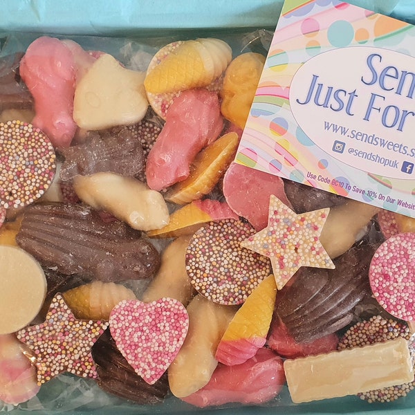 Mothers Day Chocolate Flavour Candy Sweets Letter Box Pick and Mix Sweetbox Chocolate Hamper Gift