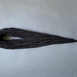 Black dreadlocks Double ended custom dreads