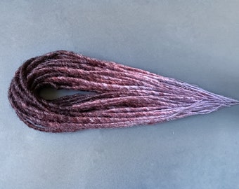 Ombre synthetic dreads de or se Dreadlocks set extensions purple dreads