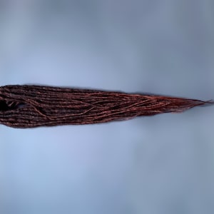 Braune doppelendige Dreads Erweiterungen, Kunsthaar Zöpfe