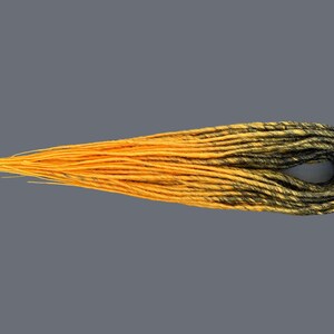 Synthetic dreads extensions black to honey yellow Se or DE