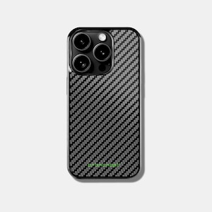 CRBNCNCPT Carbon Fiber Handyhülle iPhone 16 15 14 Pro Max Magsafe Case Schwarz Herren | Magnetisch Apple Schutzhülle Handy Hülle TPU