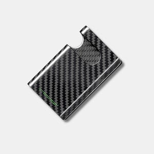 CRBNCNCPT Carbon Fiber Kartenetui RFID für Männer Schwarz Kohlenstoff | Schwarzes Kreditkartenetui EC Karten Etui Scheckkartenetui