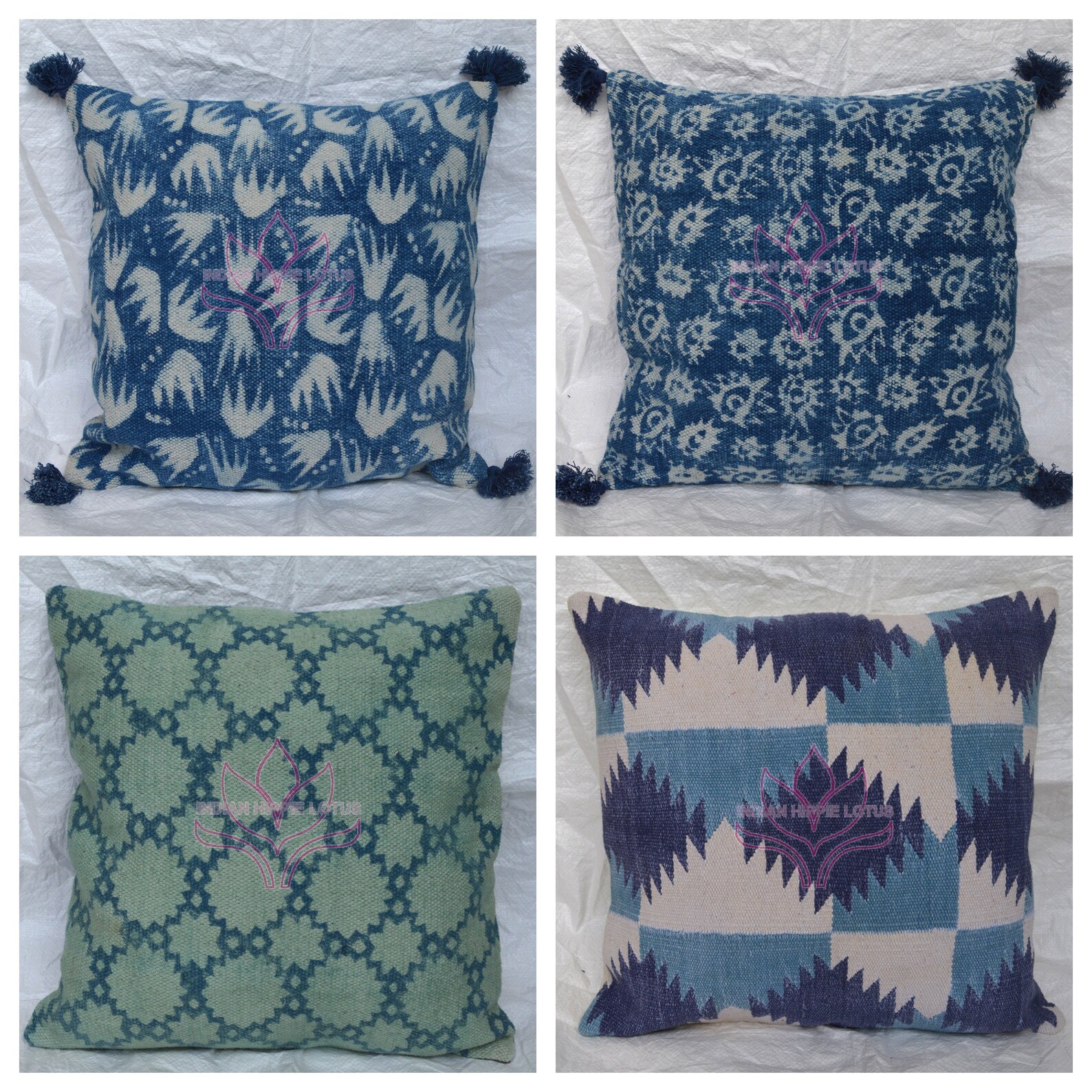 Kilim Pillow Cover Black Kilim Throw Pillow Jute Wool Etsy