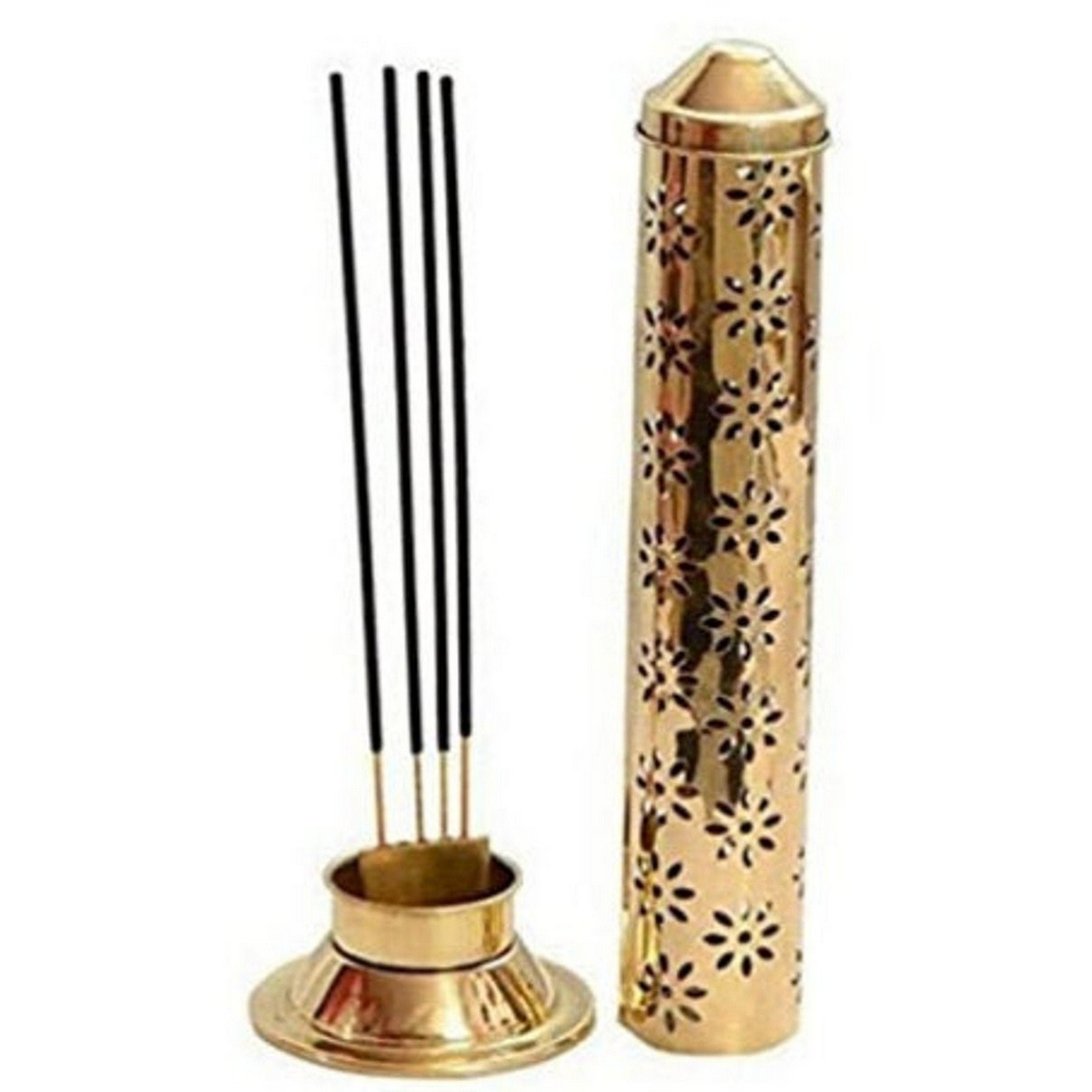 Brass incense stick holder Eco Friendly Safety Agarbatti Stand Etsy