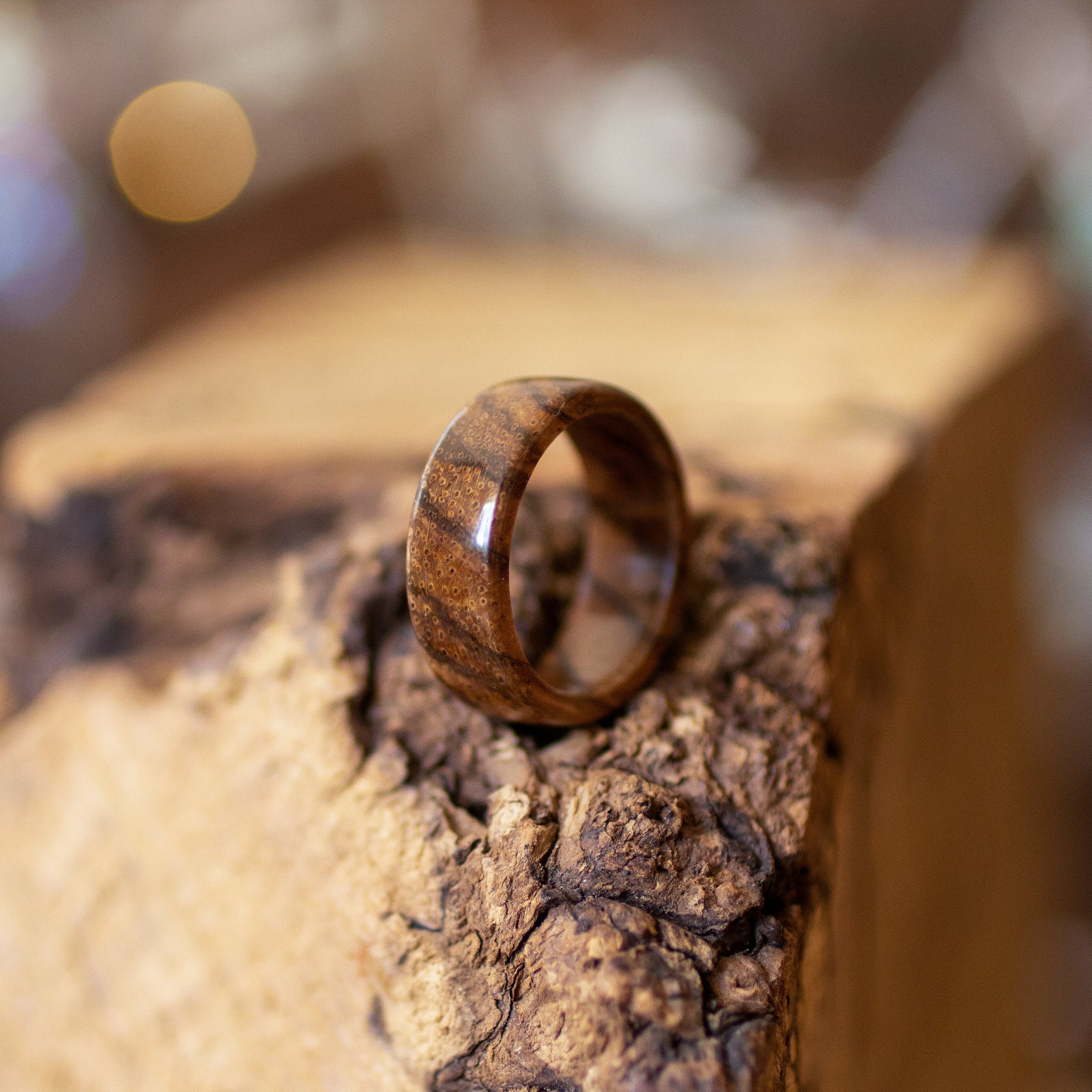Solid 2024 wood rings