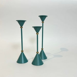 Vintage Memphis Milano Style Postmodern candlestick 80s