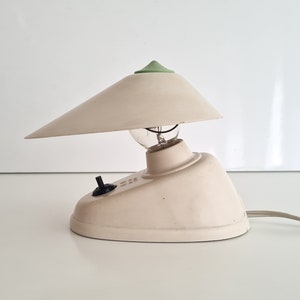 Vintage Chechoslovakian Table-Wall  Bauhaus Lamp bakelite