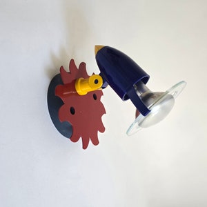 Vintage Memphis Milano Style  wall Lamp 90s