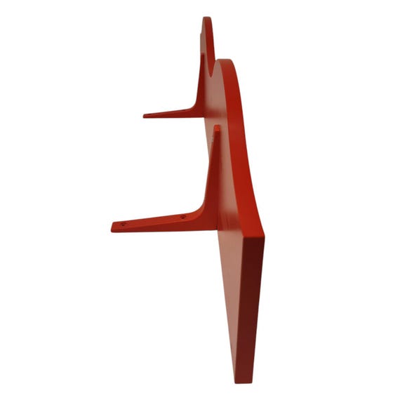 ヴィンテージ ウォールシェルフ 赤い棚 (IKEA 製) - Etsy 日本