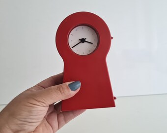 Vintage Limited Edition Vintage IKEA PS 1995 Metal Clock Cabinet