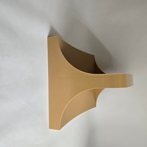 Vintage Mid Century Wandregal aus Kunststoff in den 80er Jahren