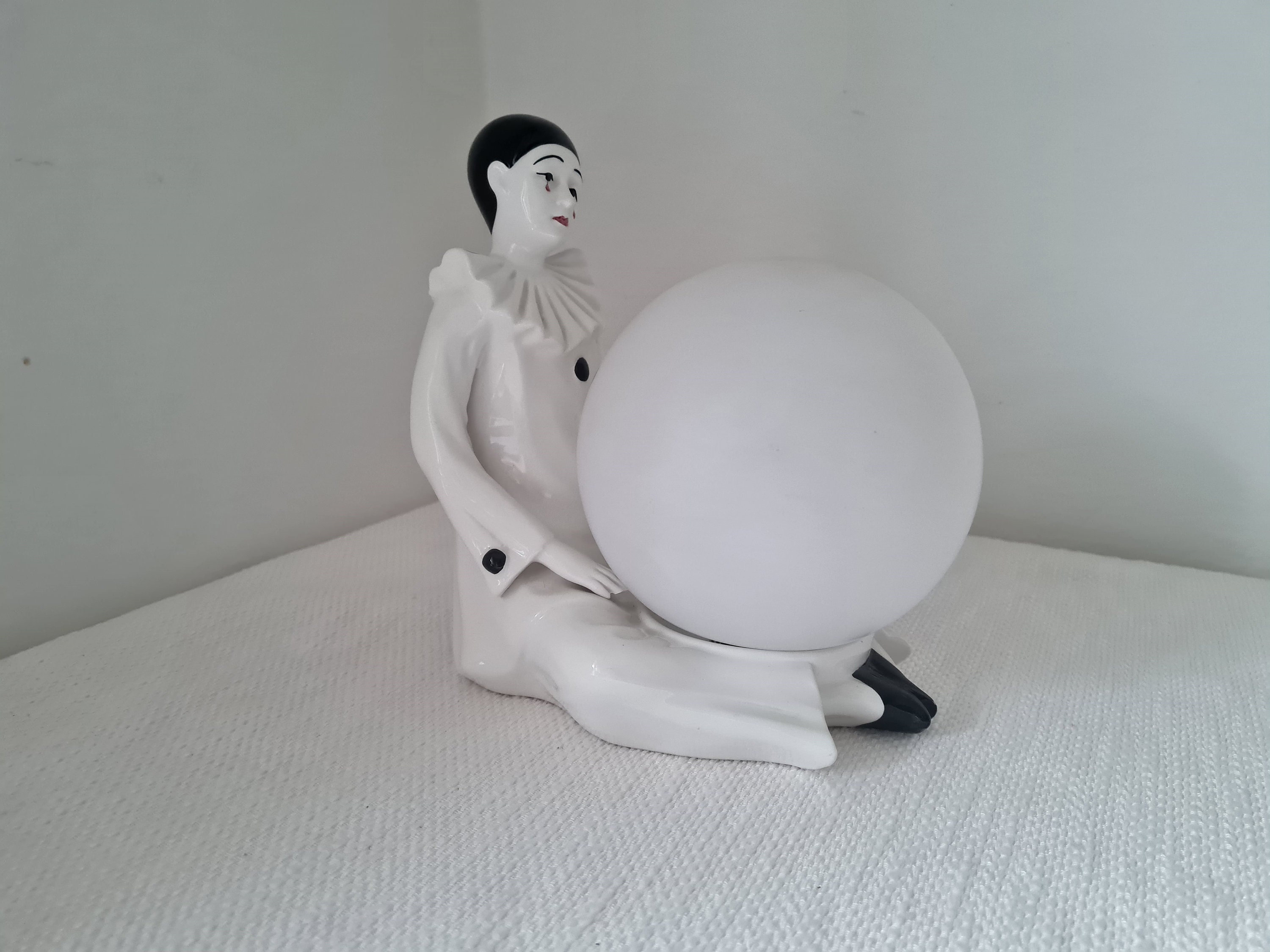 ヴィンテージ磁器ジュエリーボックス ピエロ イタリア製 - Etsy 日本