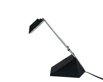 Vintage Postmodern IKEA Desk Lamp Adjustable Task Light, 1980s Geometric Design, Scandinavian Lighting