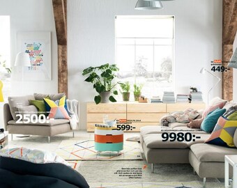 Vintage Plastic Side Table IKEA PS 2014 Designed by T