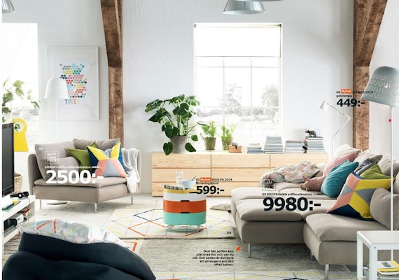 ヴィンテージ プラスチック サイドテーブル IKEA PS 2014 T