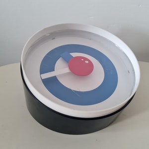 Reloj de pared o escritorio estilo Memphis Milano posmoderno vintage
