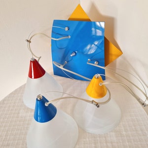 Vintage MEMPHIS Milano Postodern style multicolor ceiling  lamp