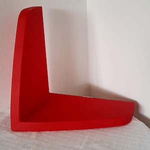Vintage Memphis Milano style Pop art Ikea wall shelf