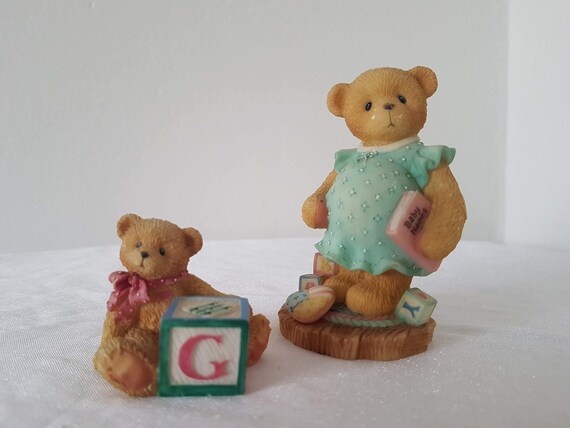 Vintage Cherished Teddies Figurine, Priscilla Hillman Enesco