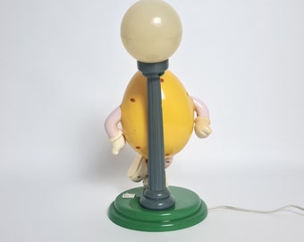 Vintage Collectible Big Yellow M&ms Lamp Plastic Figure - Etsy