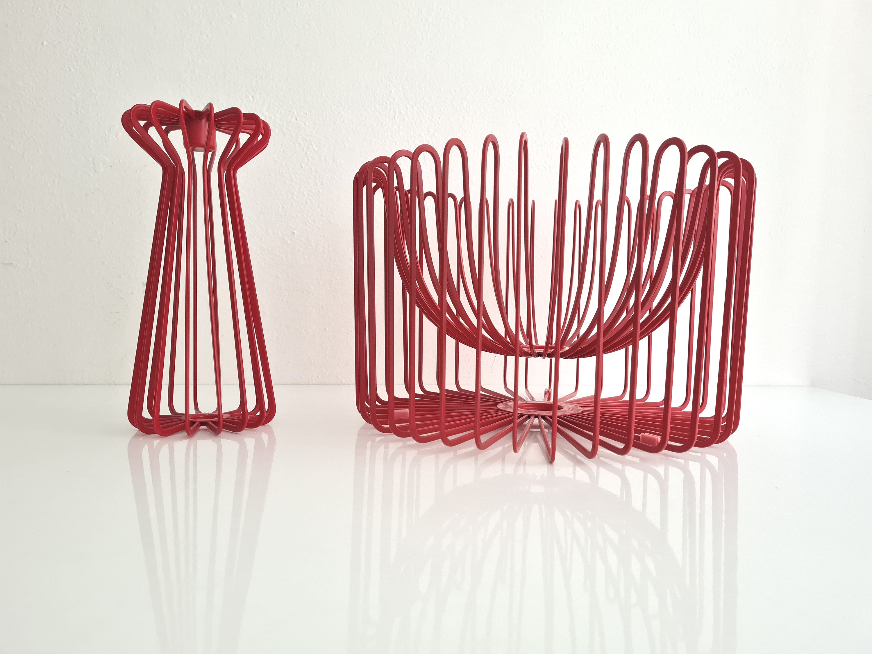 Vintage IKEA Candlestick or Fruit Bowl Trådig, Ikea